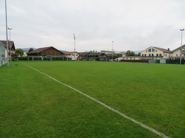 Nebenplatz der Sportanlage